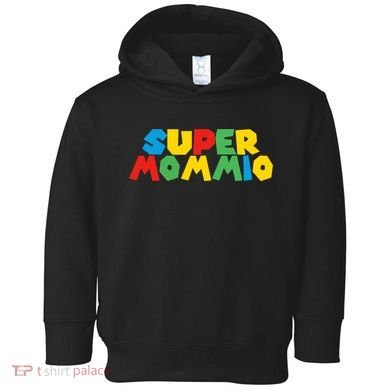 Funny Super Mommio Video Game Lover Mothers Day Toddler Hoodie