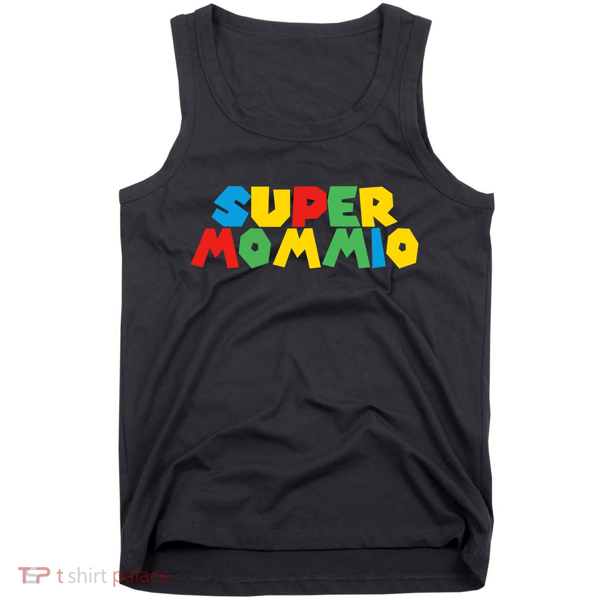 Funny Super Mommio Video Game Lover Mothers Day Tank Top