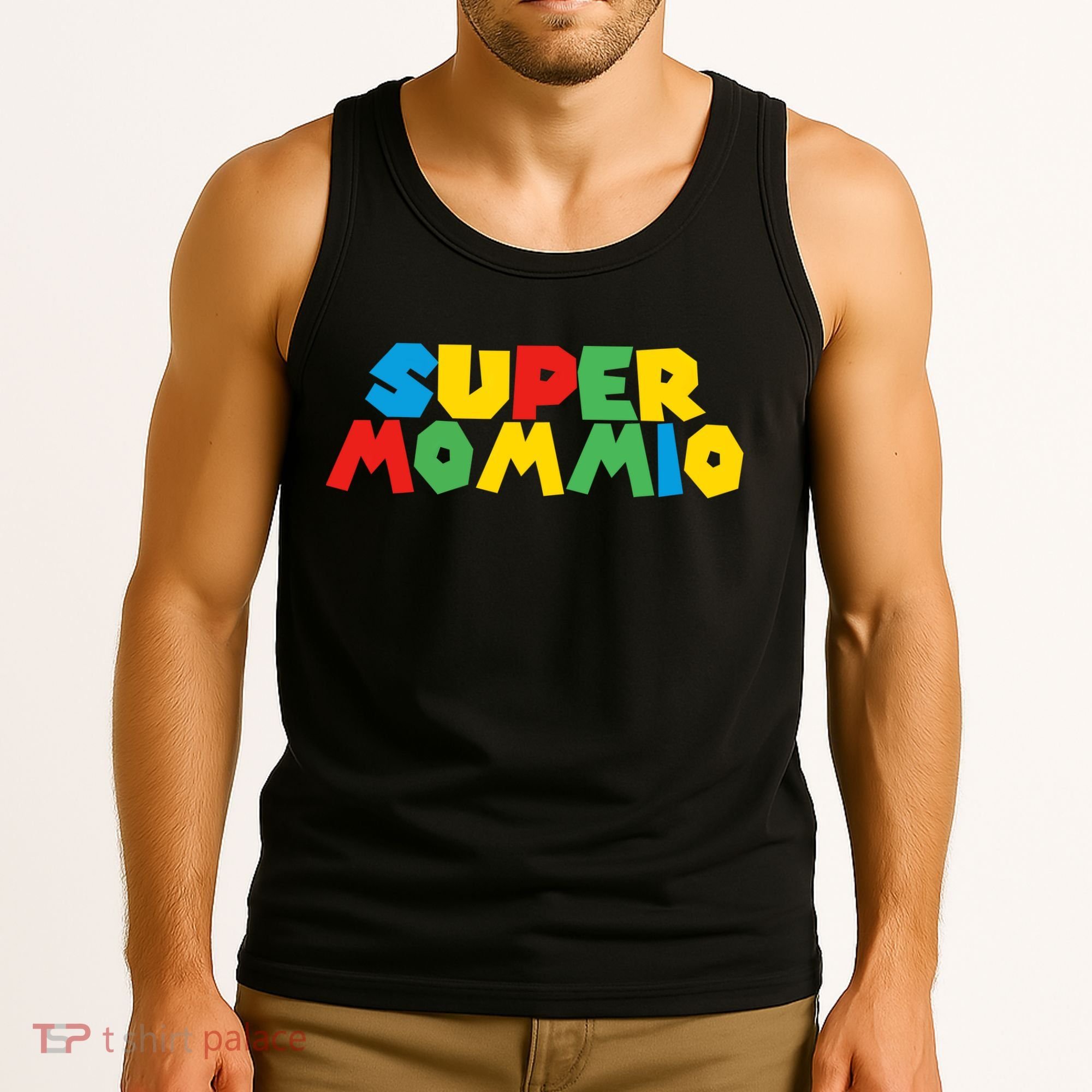 Funny Super Mommio Video Game Lover Mothers Day Tank Top