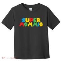 Funny Super Mommio Video Game Lover Mothers Day Toddler T-Shirt thumb 0