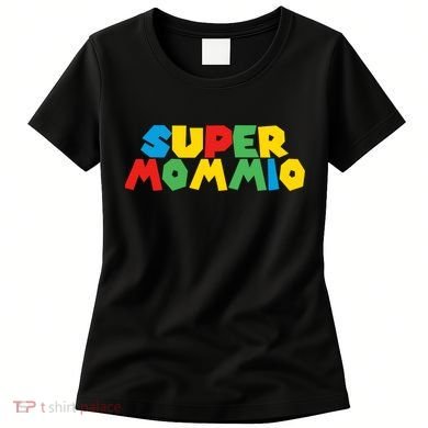 Funny Super Mommio Video Game Lover Mothers Day Women's T-Shirt