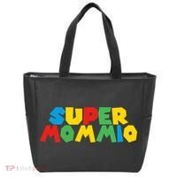 Funny Super Mommio Video Game Lover Mothers Day Tote Bag thumb 0