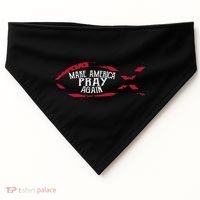 Fish Symbol Meaningful Gift Christian Gift Make America Pray Again Gift USA-Made Doggie Bandana thumb 0