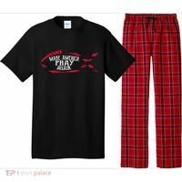 Fish Symbol Meaningful Gift Christian Gift Make America Pray Again Gift Pajama Set thumb 0