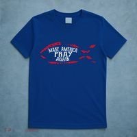 Fish Symbol Meaningful Gift Christian Gift Make America Pray Again Gift T-Shirt thumb 5