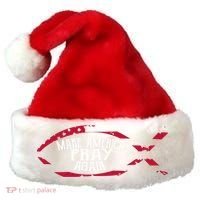 Fish Symbol Meaningful Gift Christian Gift Make America Pray Again Gift Santa Hat thumb 0