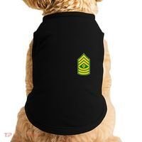 First Sergeant Military Badge Doggie Tank thumb 0