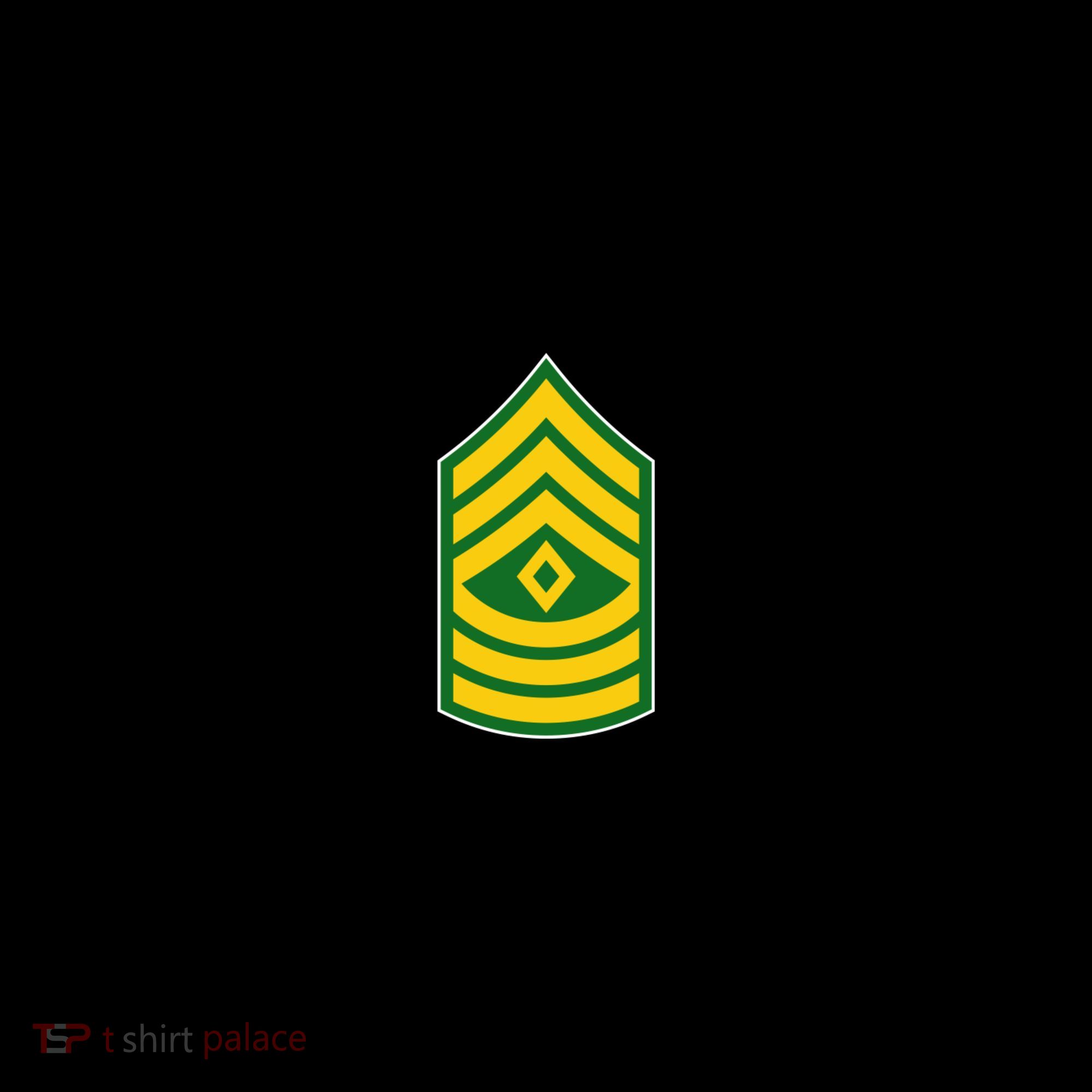 First Sergeant Military Badge Hoodie