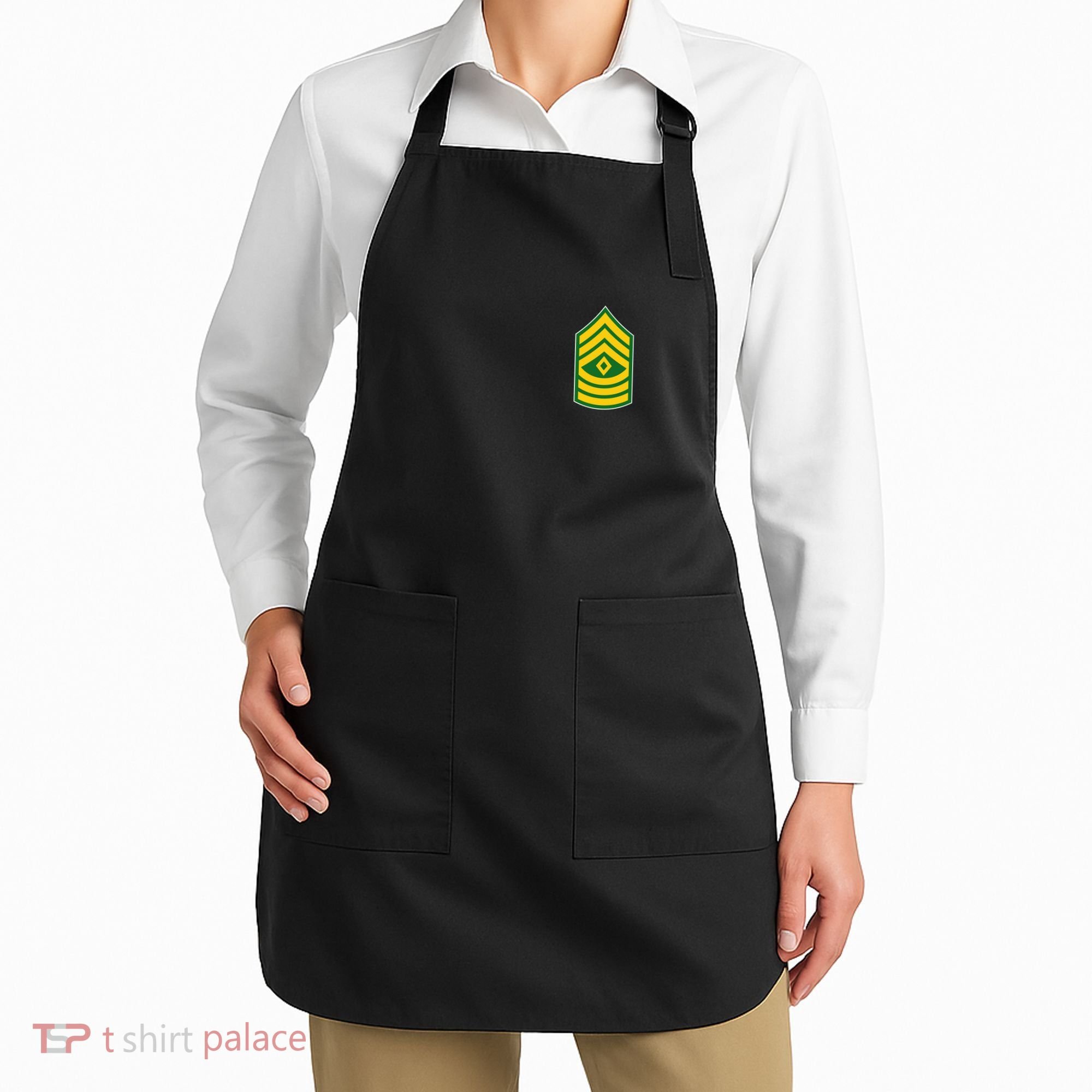 First Sergeant Military Badge Apron