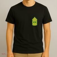 First Sergeant Military Badge T-Shirt thumb 3