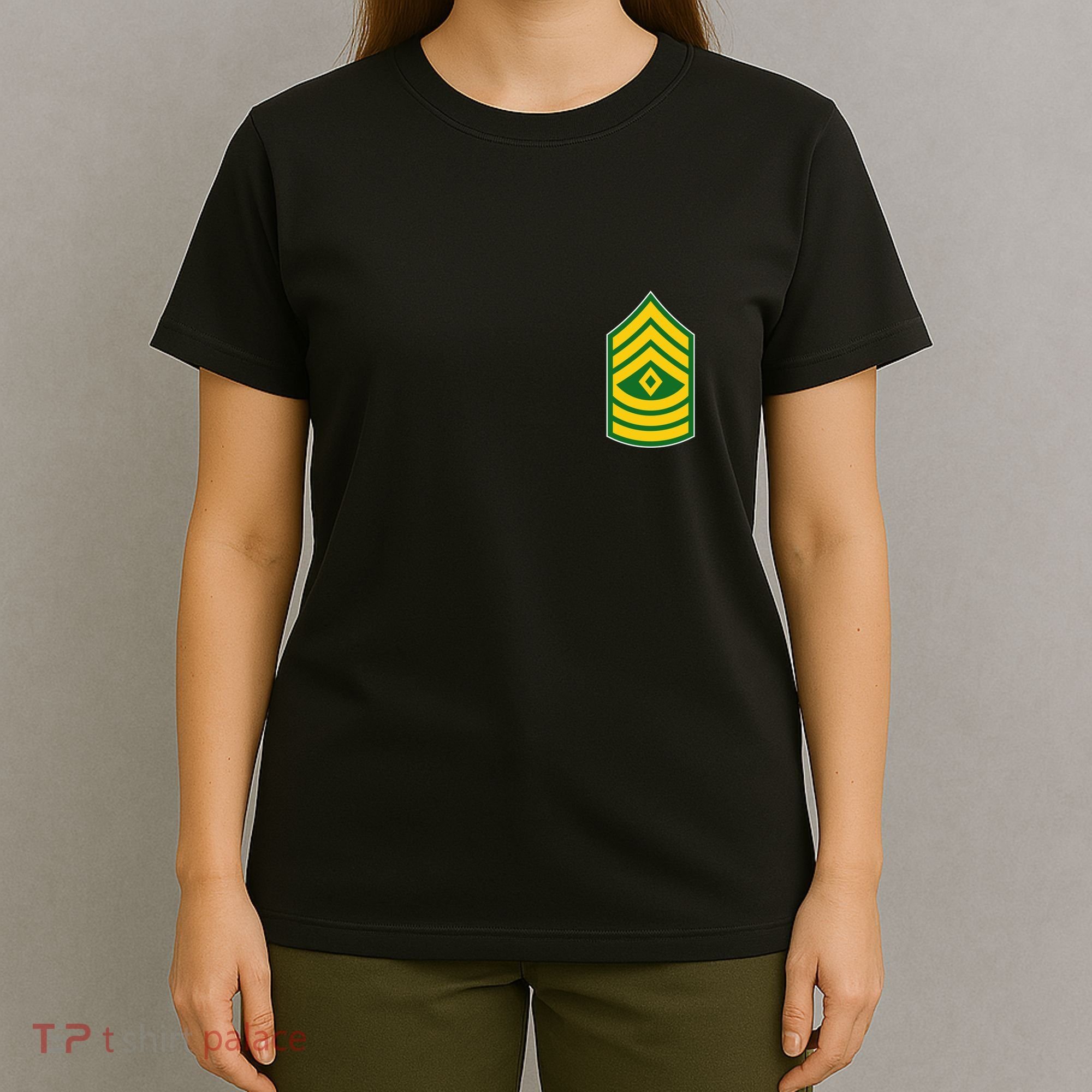 First Sergeant Military Badge T-Shirt