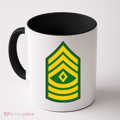First Sergeant Military Badge Coffee Mug