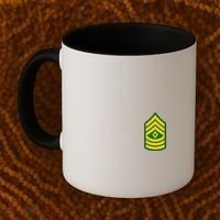 First Sergeant Military Badge Coffee Mug thumb 2