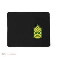 First Sergeant Military Badge Mousepad thumb 0