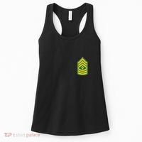 First Sergeant Military Badge Women's Tank Top thumb 0