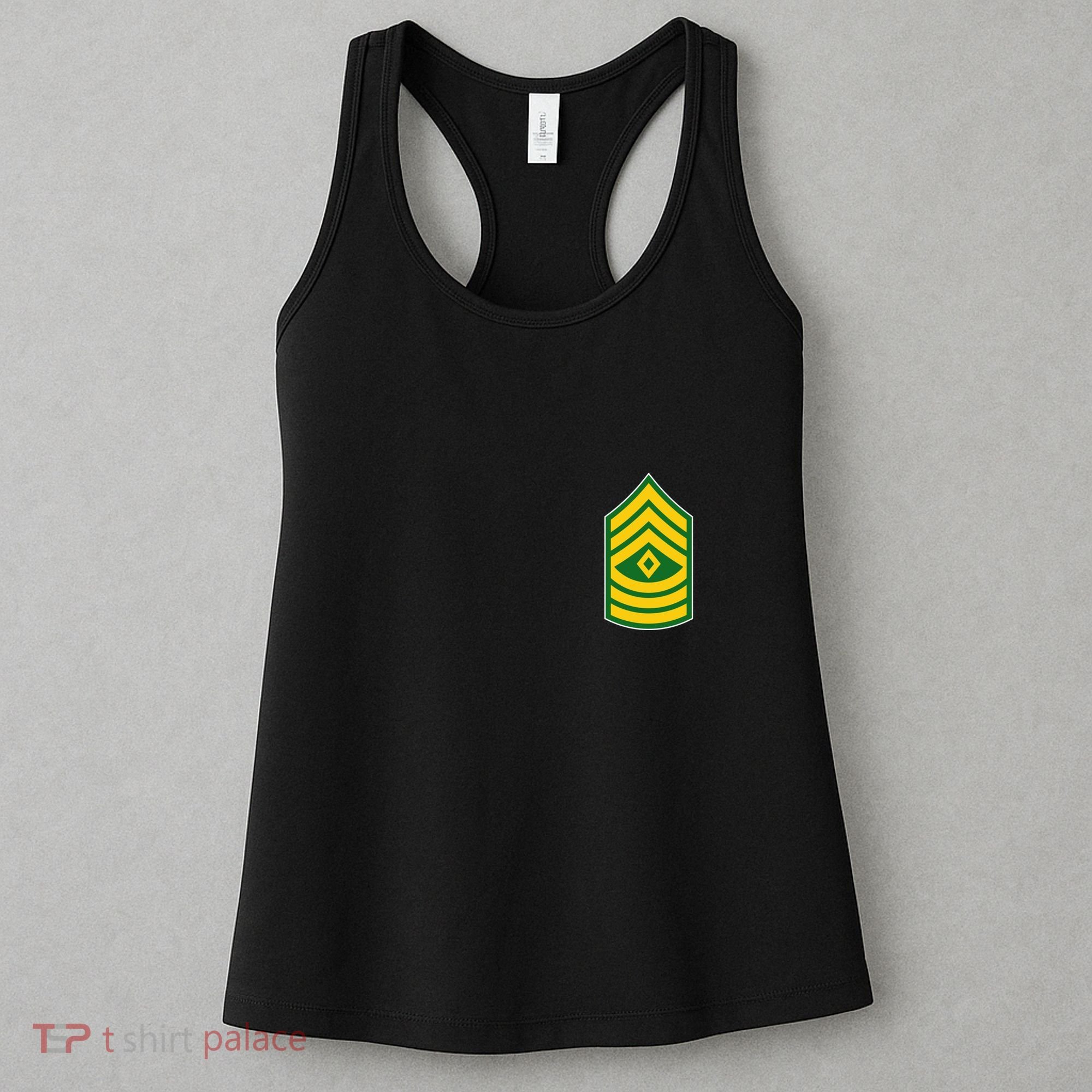 First Sergeant Military Badge Women's Tank Top