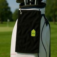 First Sergeant Military Badge Golf Towel thumb 2