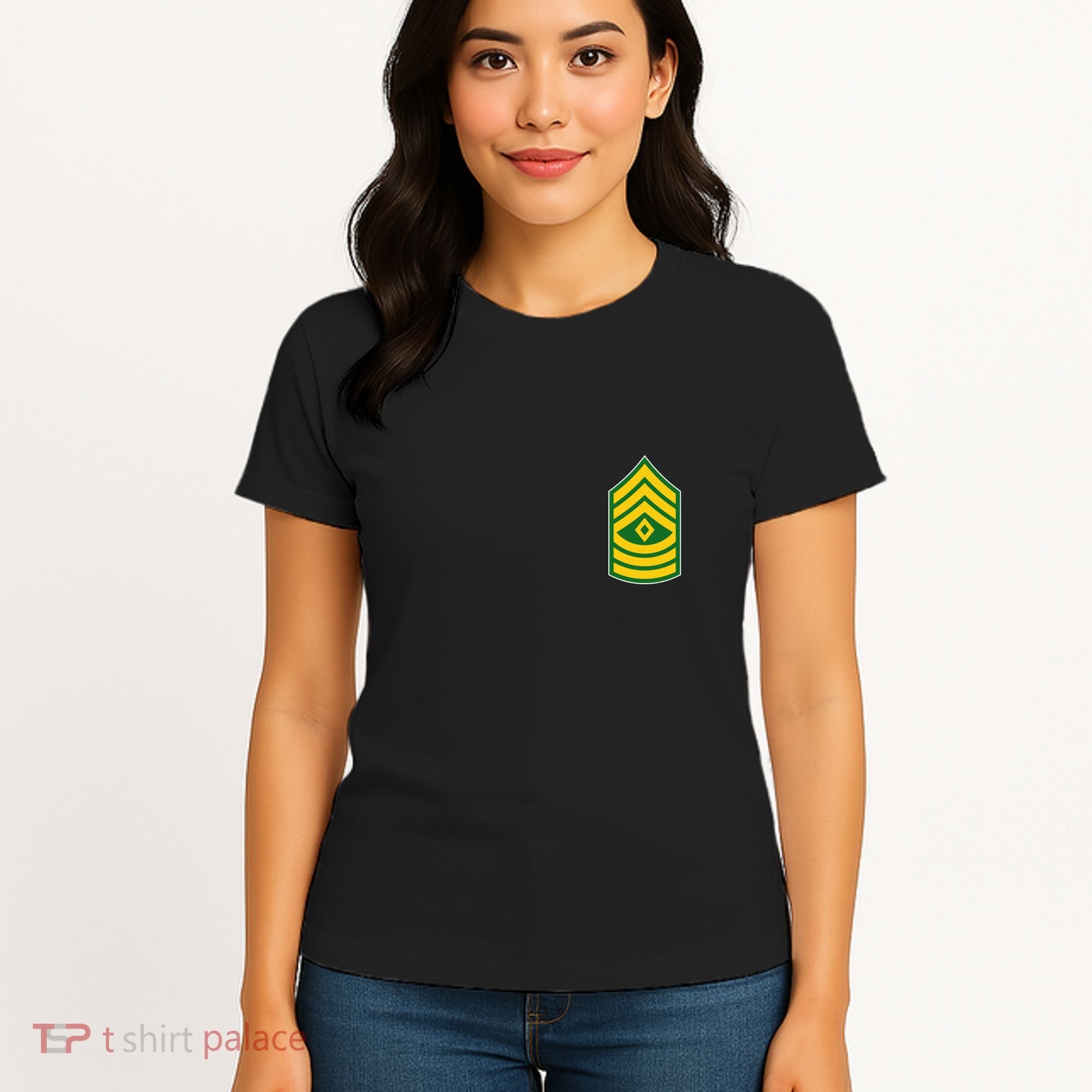 First Sergeant Military Badge Women's T-Shirt