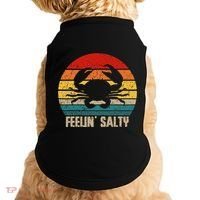 Feelin Salty Maryland Crab Sunset Graphic Doggie Tank thumb 0