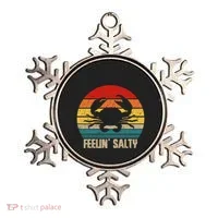 Feelin Salty Maryland Crab Sunset Graphic Ornament thumb 0