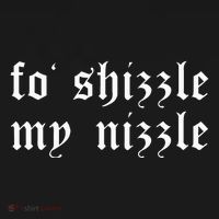 Fo Shizzle My Nizzle Funny Novelty Gangster Rap Toddler Hoodie thumb 2