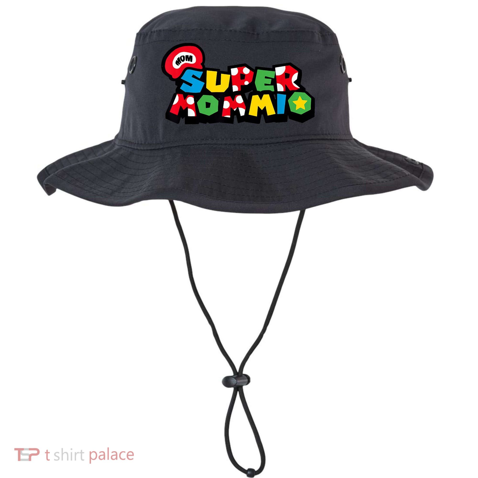 Funny Super Mommio Mother's Day Gamer Bucket Hat