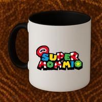 Funny Super Mommio Mother's Day Gamer Coffee Mug thumb 2