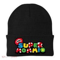 Funny Super Mommio Mother's Day Gamer Beanie thumb 0