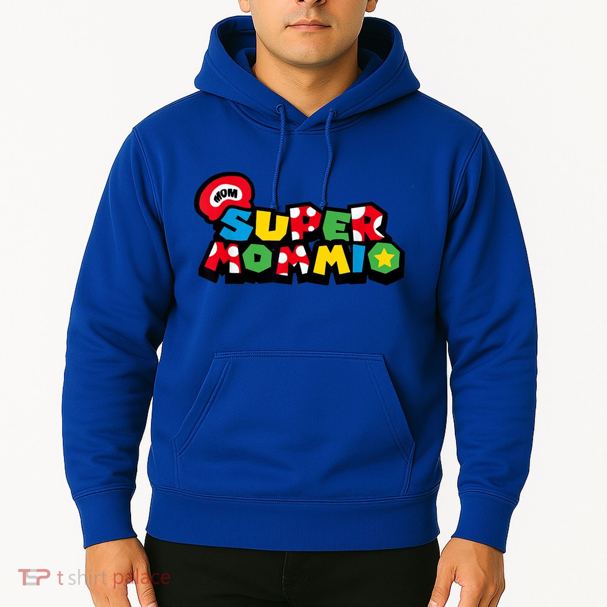 Funny Super Mommio Mother's Day Gamer Hoodie