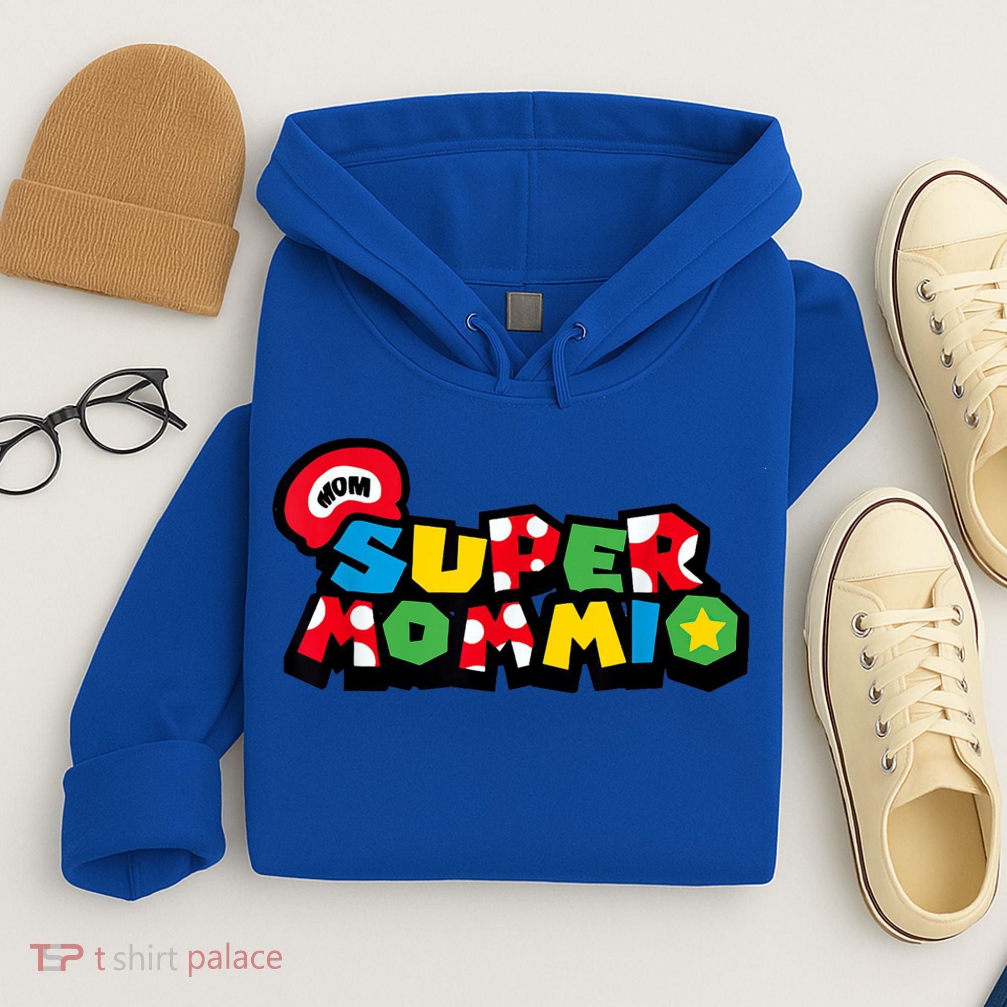 Funny Super Mommio Mother's Day Gamer Hoodie