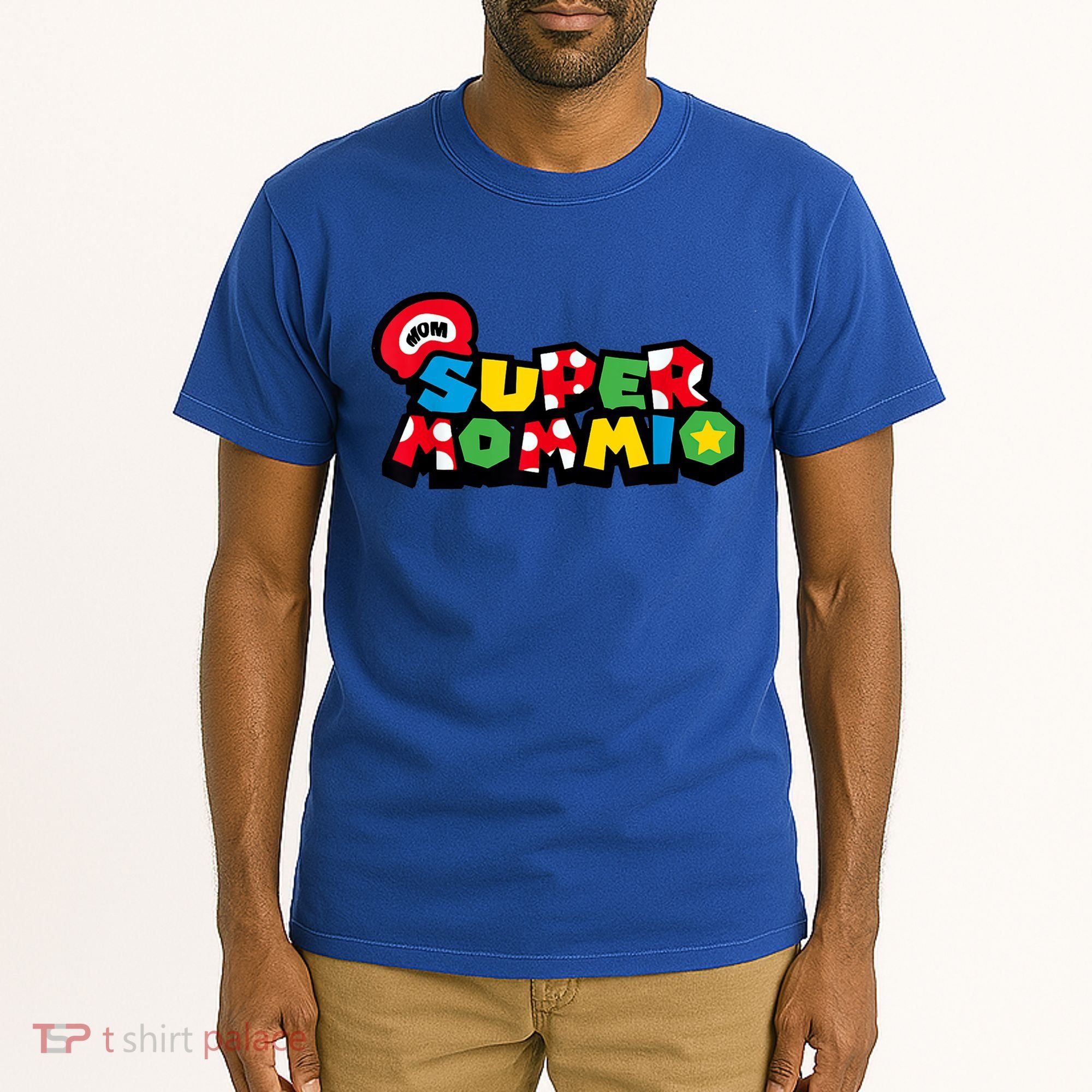 Funny Super Mommio Mother's Day Gamer Tall T-Shirt