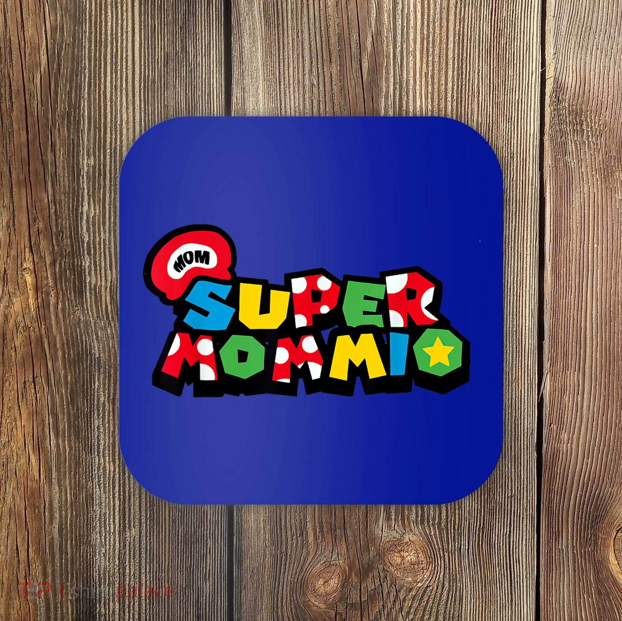 Funny Super Mommio Mother's Day Gamer Coaster