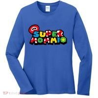 Funny Super Mommio Mother's Day Gamer Women's Long Sleeve Shirt thumb 0