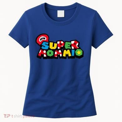 Funny Super Mommio Mother's Day Gamer Women's T-Shirt