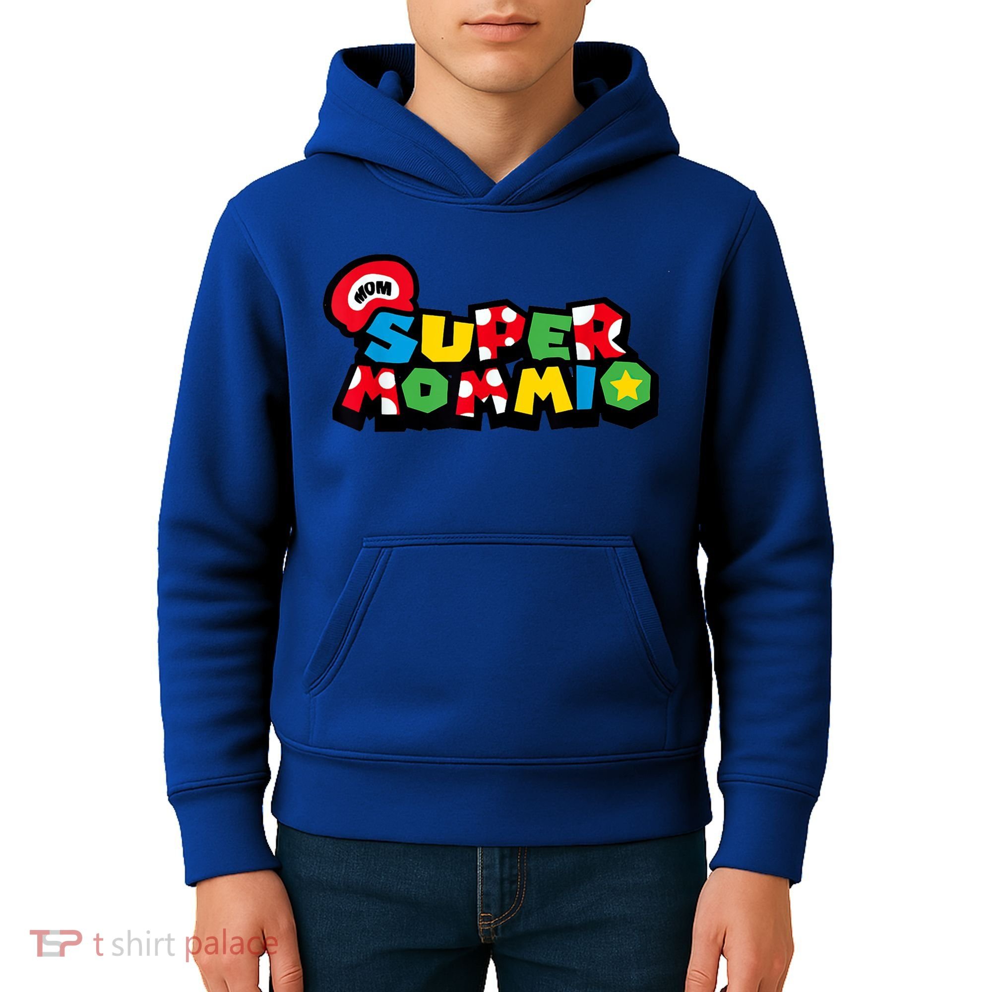 Funny Super Mommio Mother's Day Gamer Kids Hoodie