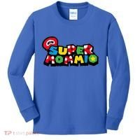 Funny Super Mommio Mother's Day Gamer Kids Long Sleeve Shirt thumb 0