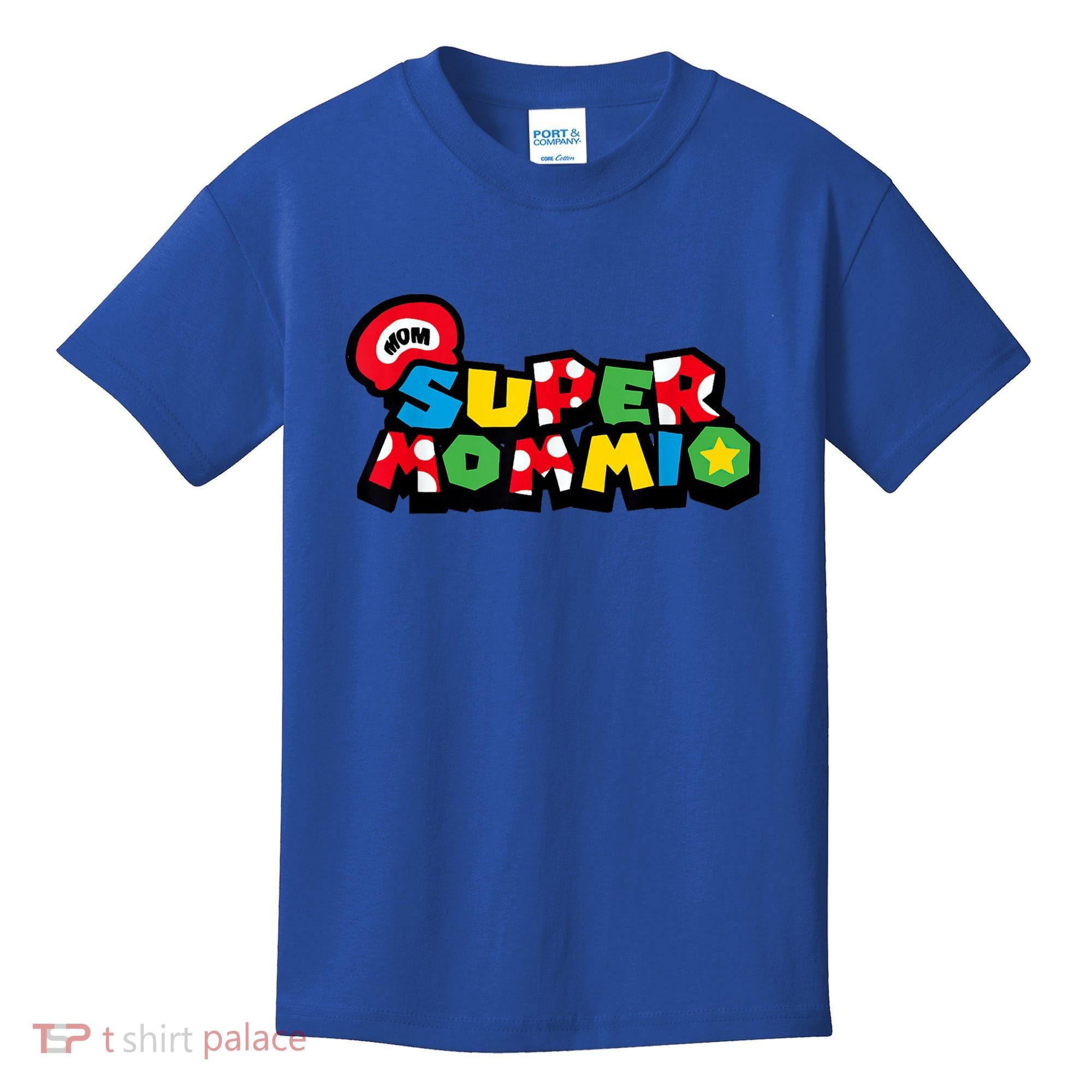 Funny Super Mommio Mother's Day Gamer Kids T-Shirt