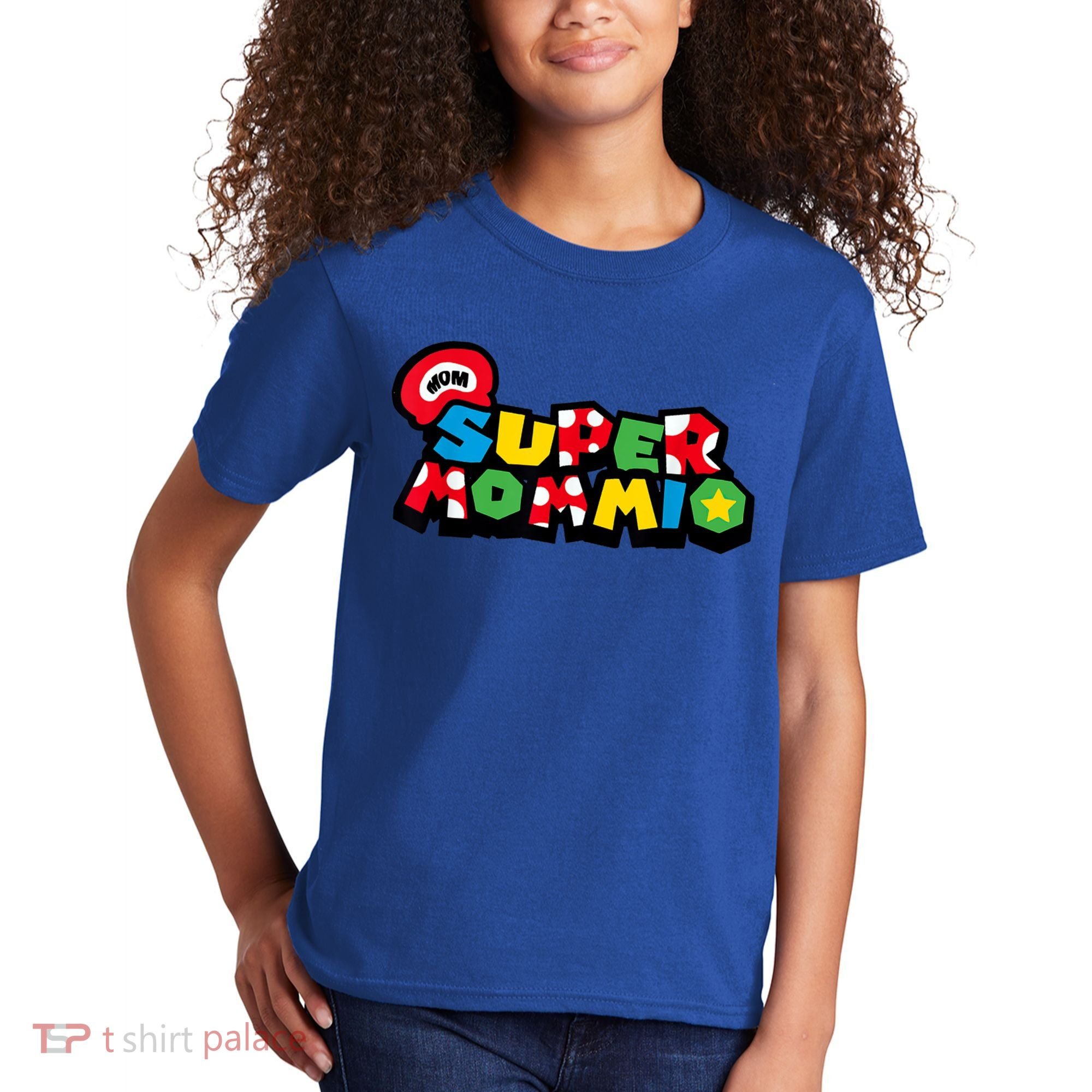 Funny Super Mommio Mother's Day Gamer Kids T-Shirt