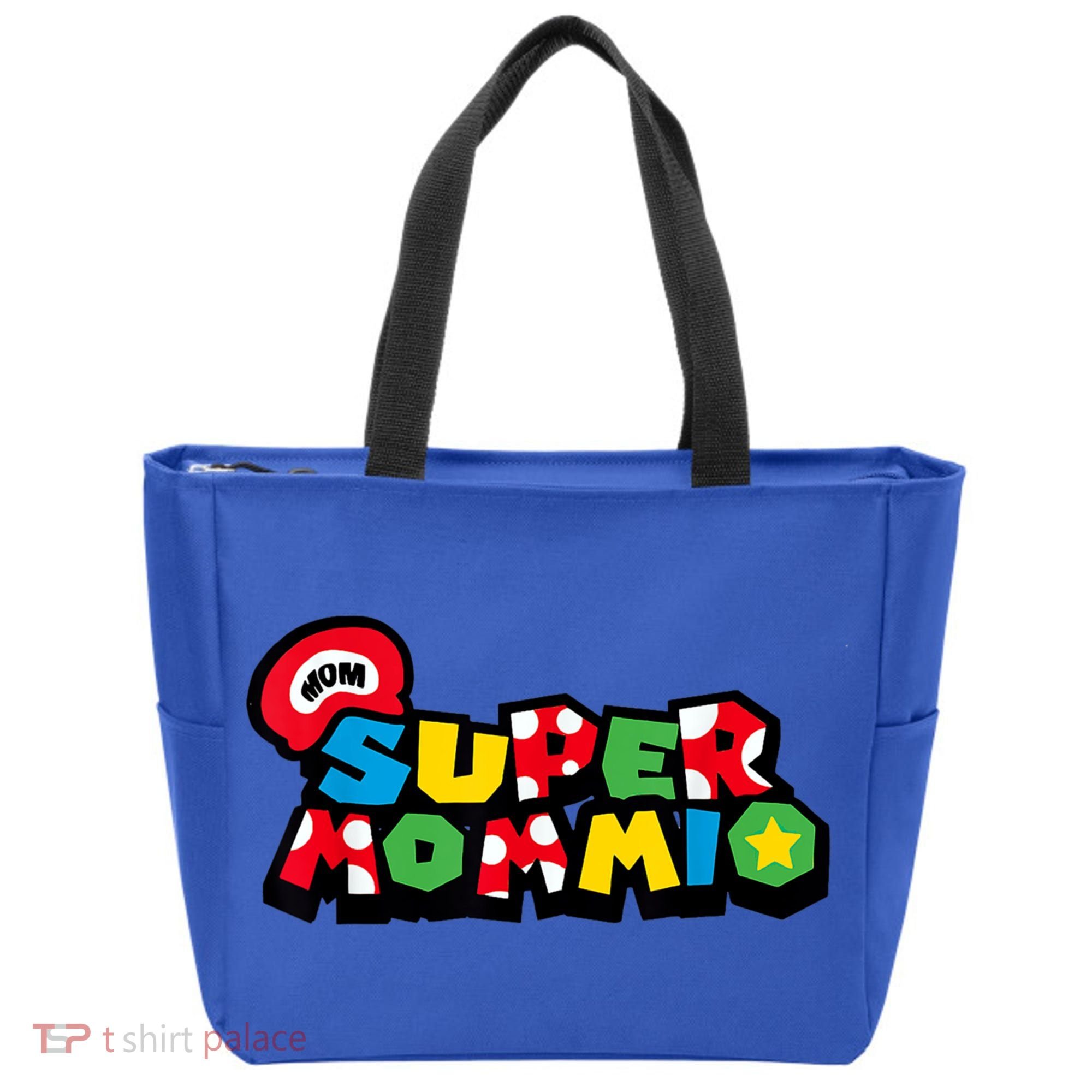 Funny Super Mommio Mother's Day Gamer Tote Bag