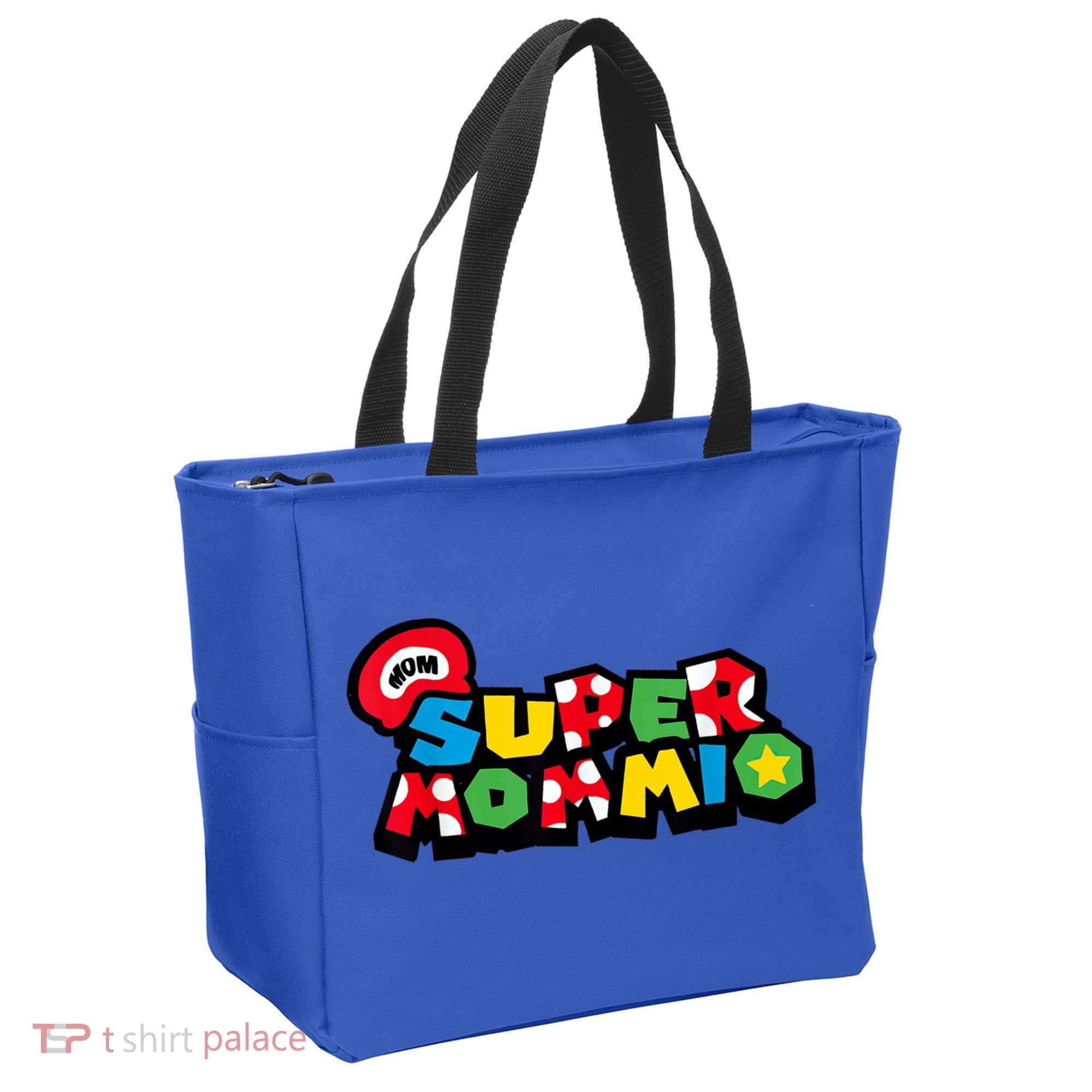 Funny Super Mommio Mother's Day Gamer Tote Bag
