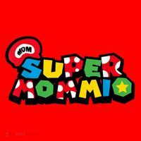 Funny Super Mommio Mother's Day Gamer Santa Hat thumb 1