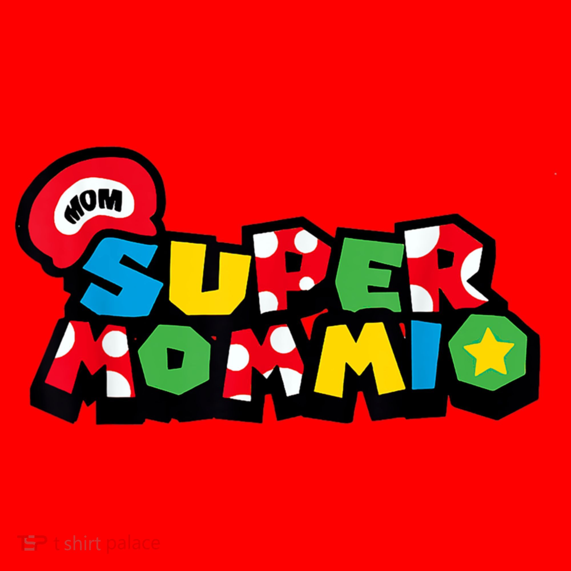 Funny Super Mommio Mother's Day Gamer Santa Hat