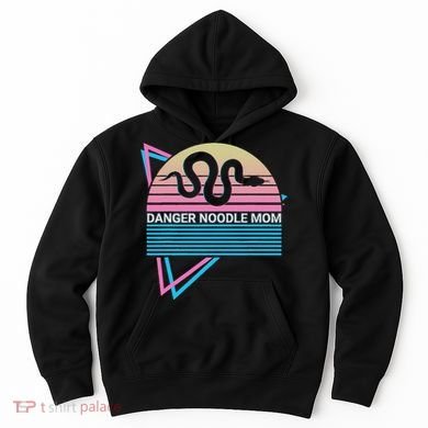 Funny Snake Mom Meme Danger Noodle Mom Hoodie