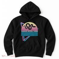Funny Snake Mom Meme Danger Noodle Mom Hoodie thumb 0
