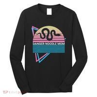 Funny Snake Mom Meme Danger Noodle Mom Long Sleeve Shirt thumb 0