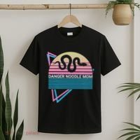 Funny Snake Mom Meme Danger Noodle Mom T-Shirt thumb 2