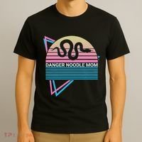 Funny Snake Mom Meme Danger Noodle Mom T-Shirt thumb 3