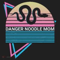Funny Snake Mom Meme Danger Noodle Mom Beanie thumb 2