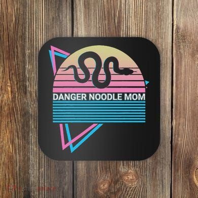 Funny Snake Mom Meme Danger Noodle Mom Coaster
