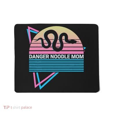Funny Snake Mom Meme Danger Noodle Mom Mousepad
